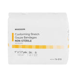 McKesson Nonsterile Conforming Bandage, 1 Inch x 1-7/10 Yard McKesson