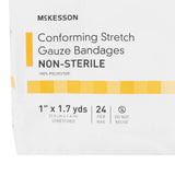 McKesson Nonsterile Conforming Bandage, 1 Inch x 1-7/10 Yard McKesson