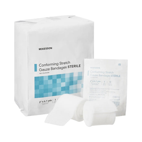 McKesson Sterile Conforming Bandage, 2 Inch x 4-1/10 Yard McKesson