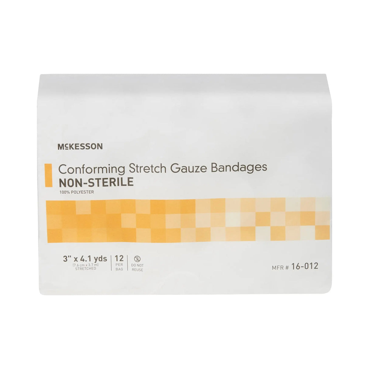 McKesson Nonsterile Conforming Bandage, 3 Inch x 4-1/10 Yard McKesson