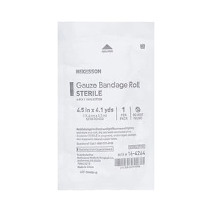 McKesson Sterile Fluff Bandage Roll, 4-1/2 Inch x 4-1/10 Yard McKesson