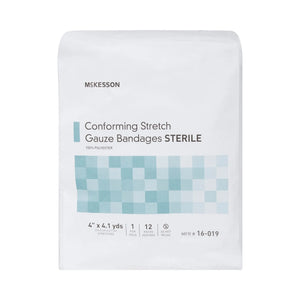 McKesson Sterile Conforming Bandage, 4 Inch x 4-1/10 Yard McKesson