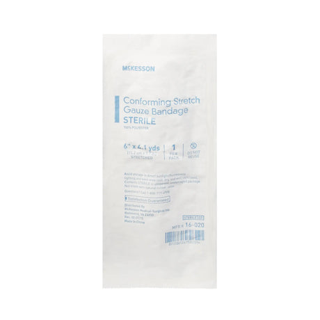 McKesson Sterile Conforming Bandage, 6 Inch x 4-1/10 Yard McKesson