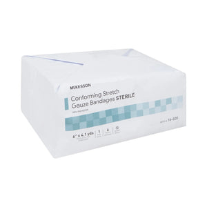 McKesson Sterile Conforming Bandage, 6 Inch x 4-1/10 Yard McKesson
