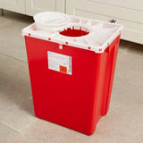 McKesson Prevent® Sharps Container, 18 Gallon, 24-3/5 x 17-3/10 x 13 Inch McKesson Prevent®