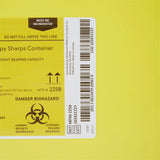 McKesson Prevent® Sharps Container, 8 Gallon, 13-1/2 x 17-3/10 x 13 Inch McKesson Prevent®