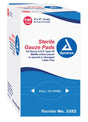 Gauze Sponges Sterile- 1's 2 X 2 -12ply Bx/100 Movility LLC- CM