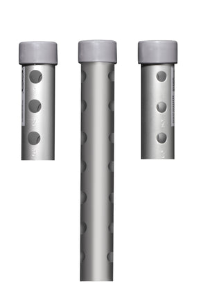 Walker Wheels 5 Fixed With Rear Glide Caps