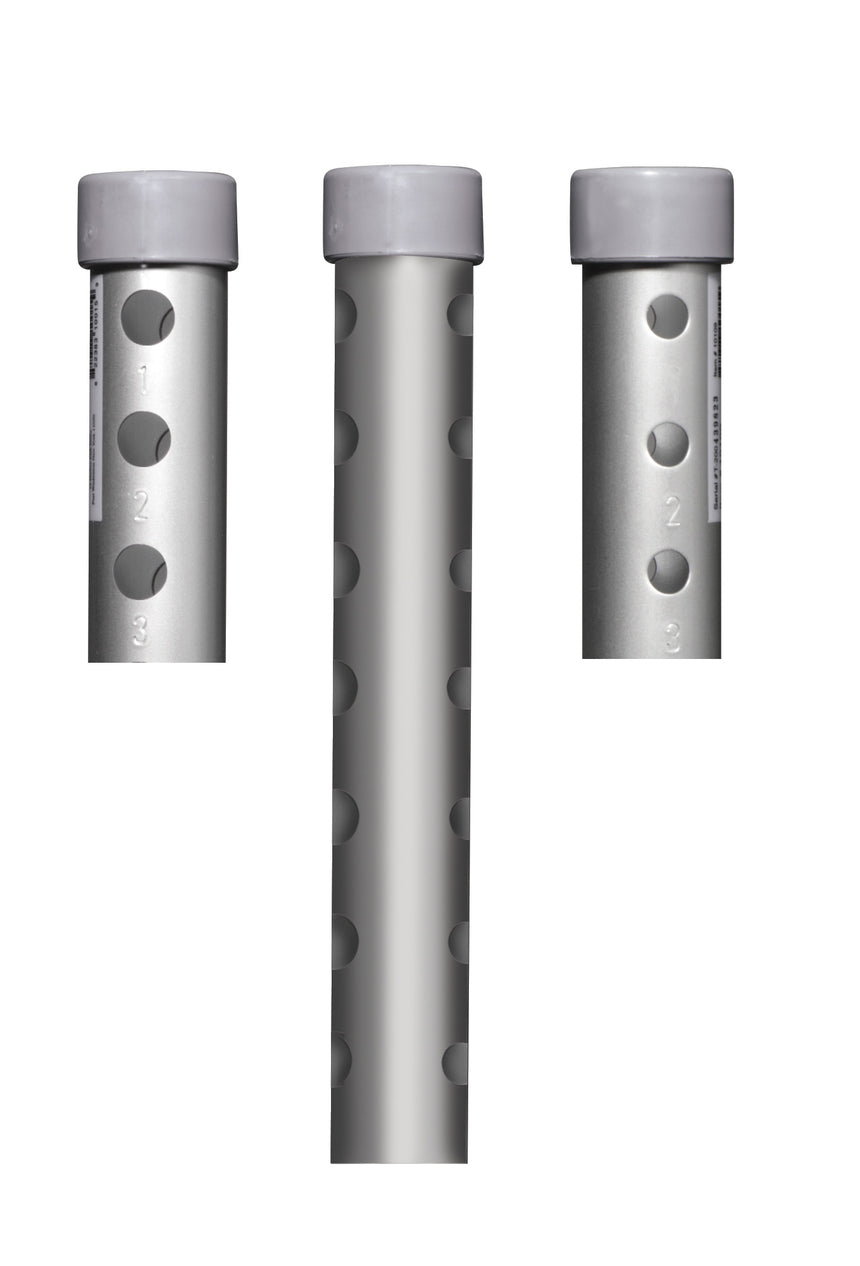 Walker Wheels 5 Fixed With Rear Glide Caps