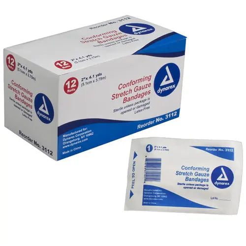 Vital-Roll Conforming Gauze Sterile  2  x 131  Pk/12 Movility LLC- CM