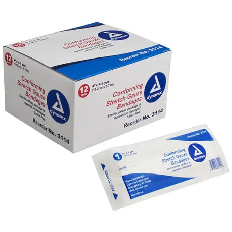 Vital-Roll Conforming Gauze Sterile  4  x 131   Pk/12 Movility LLC- CM