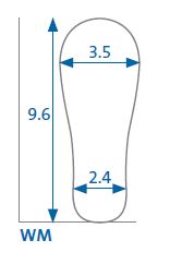Darco Med-Surg Shoe Womens Medium 6 1/2 8