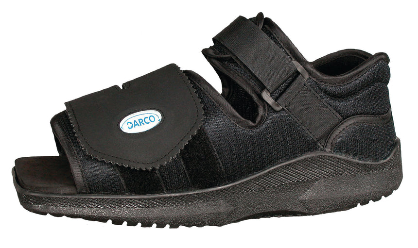 Darco Med-Surg Shoe Black Square-Toe Women's Large