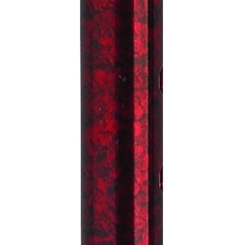 Offset Cane Alum w/Gel Grip Red Crackle