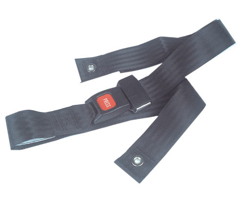 Wheelchair Seat Belt Auto Type Closure Black