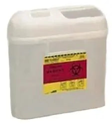 BD Sharps Container, 5.4 Quart, 11-7/10x 11-3/5 x 4-1/2 Inch BD™