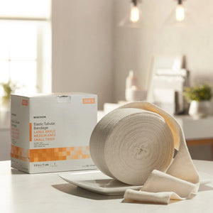 McKesson Elastic Tubular Support Bandage, 3-1/2 Inch x 11 Yard McKesson Spandagrip™