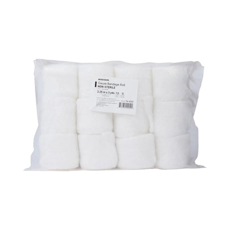 McKesson Fluff Bandage Roll, 2-1/2 Inch x 3 Yard, 6-Ply McKesson