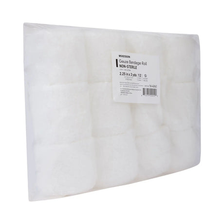 McKesson Fluff Bandage Roll, 2-1/2 Inch x 3 Yard, 6-Ply McKesson