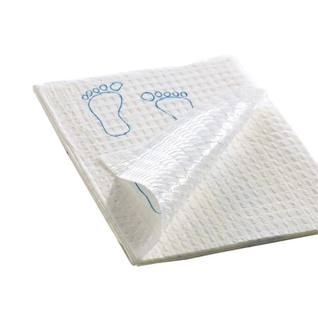 Footprint® Nonsterile Blue & White Procedure Towel, 13-1/2 X 18 Inch Footprint®