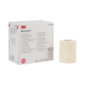 3M™ Microfoam™ Foam / Acrylic Adhesive Medical Tape, 3 Inch x 5-1/2 Yard, White 3M™ Microfoam™