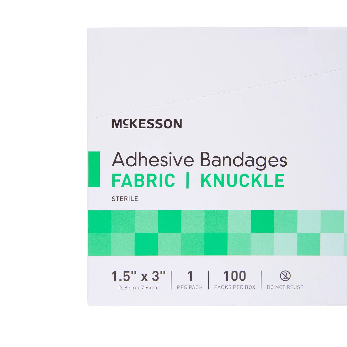 McKesson Knuckle Tan Adhesive Strip, 1-1/2 x 3 Inch - getMovility