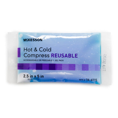 McKesson Cold and Hot Compress Pack, Reusable, 2-1/2 x 5 Inch McKesson