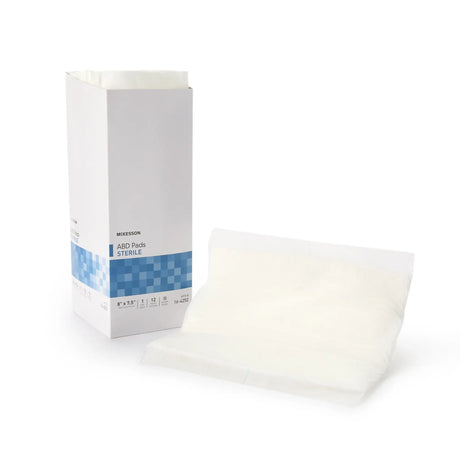 McKesson Sterile Abdominal Pad, 7-1/2 x 8 Inch McKesson