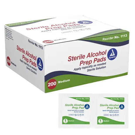 Alcohol Prep Pads- Bx/200 Medium Sterile Movility LLC- CM