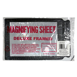 Magnifier Full Page Reading Fresnel 7 x10 w/Border