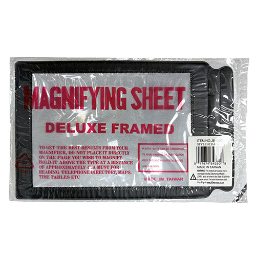 Magnifier Full Page Reading Fresnel 7 x10 w/Border
