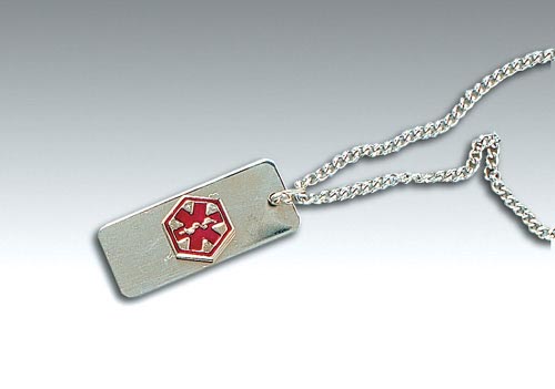 Medical Identification Jewelry-NecklaceHeart