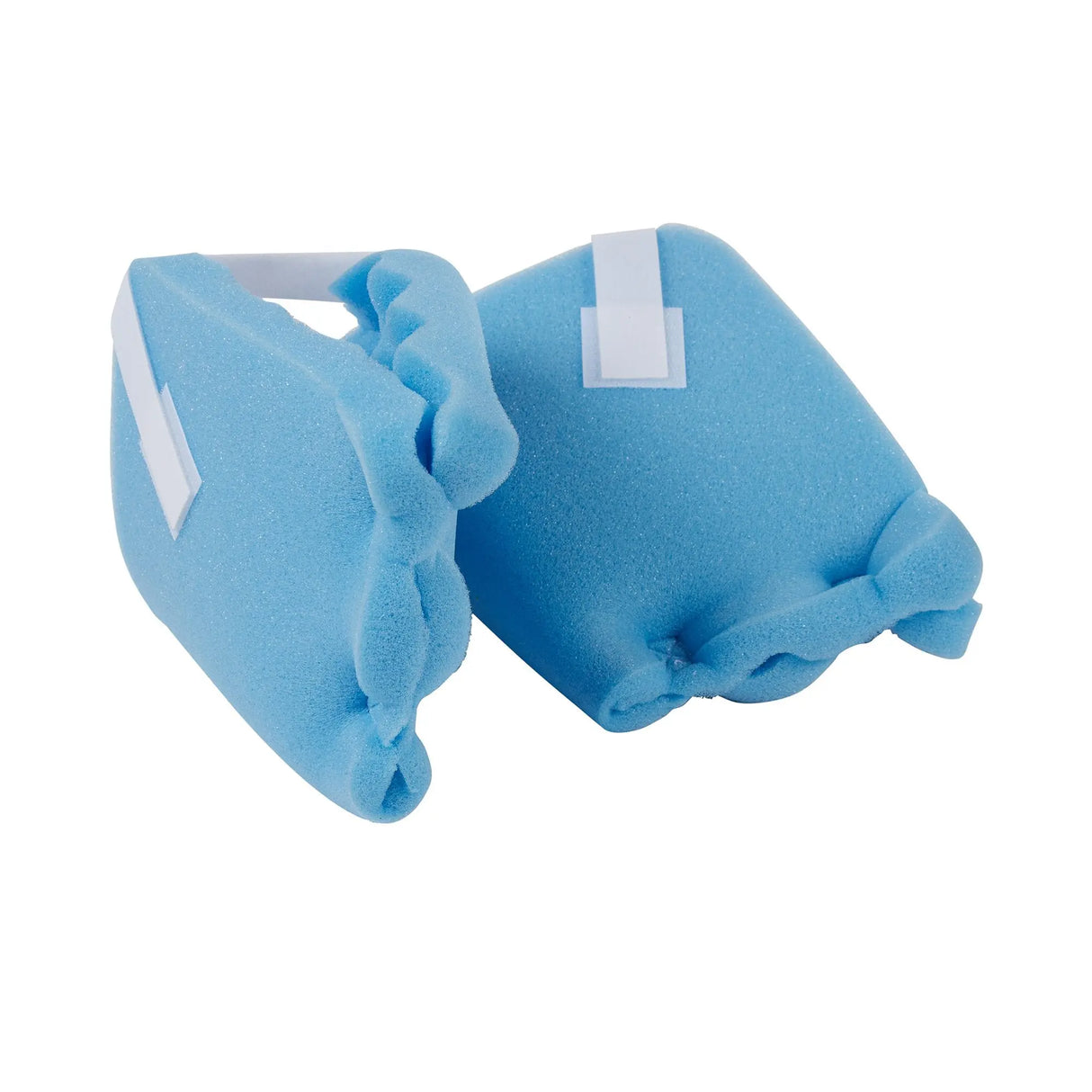 McKesson Heel Protection Pads, Convoluted Foam, Blue, Hook and Loop, 6-1/2" x 6-1/2" McKesson