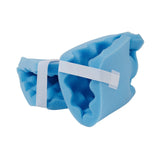 McKesson Heel Protection Pads, Convoluted Foam, Blue, Hook and Loop, 6-1/2" x 6-1/2" McKesson