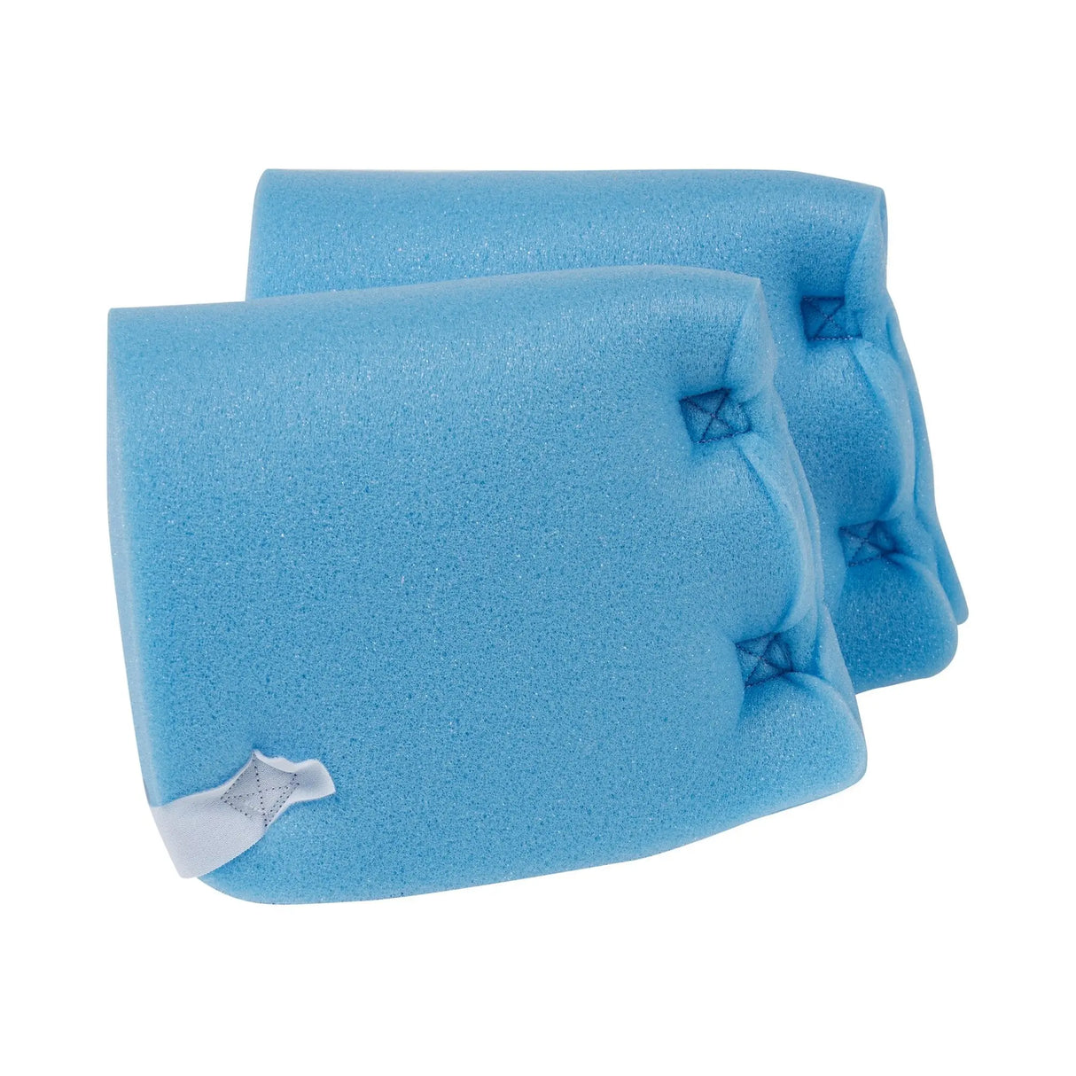 McKesson Heel Protection Pads, Convoluted Foam, Blue, Hook and Loop, 6-1/2" x 6-1/2" McKesson