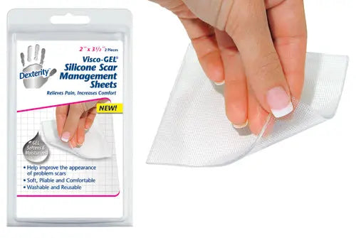 Adhesive Silicone Gel Scar Sheets (pk/2) Pedifix