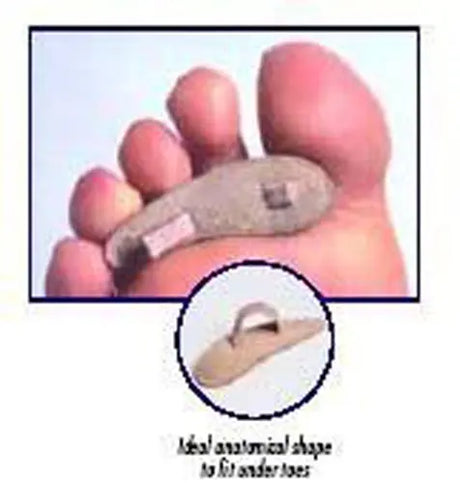 Toe Crest Right Medium Pk/3 Movility LLC- CM