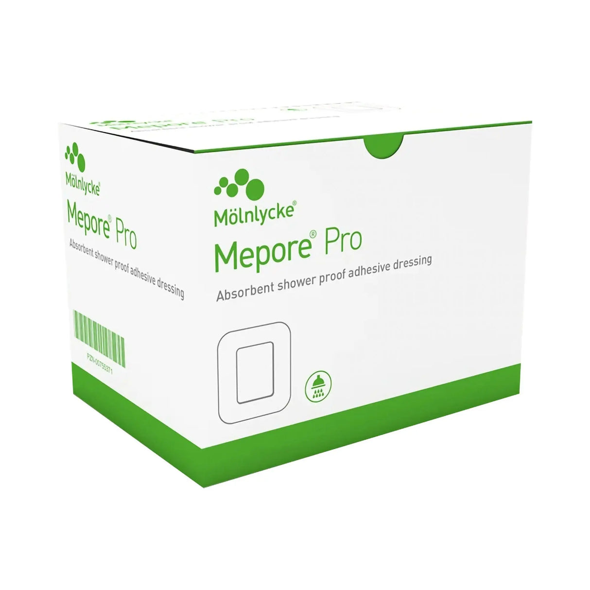 Mepore® Pro White Adhesive Dressing, 3-2/3 x 12 Inch Mepore® Pro