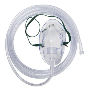 Oxygen Mask Pediatric w/7' Tubing Medium Conc