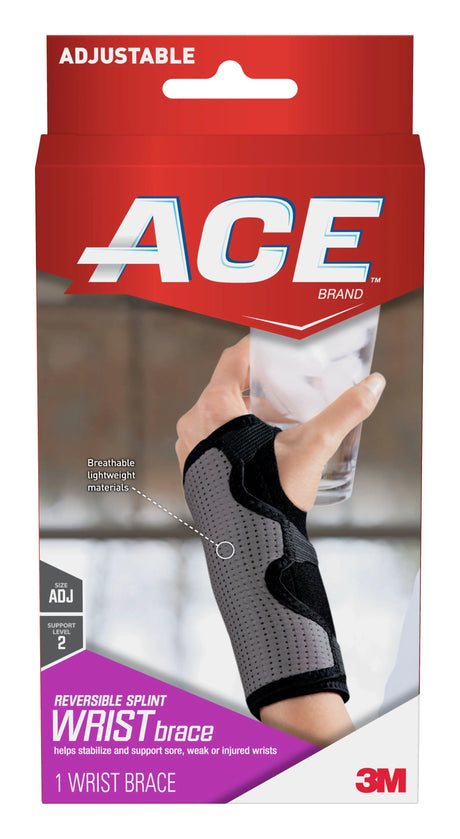 3M Ace Wrist Brace, Reversible, Left or Right Hand 3M™ Ace™ Reversible