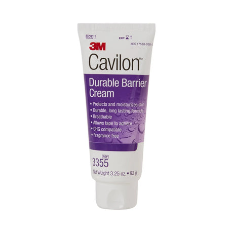 3M Cavilon Barrier Cream, 3.25 oz Tube, Unscented, Hypoallergenic 3M™ Cavilon™