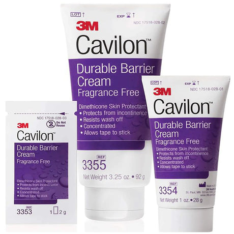 3M Cavilon Barrier Cream, 3.25 oz Tube, Unscented, Hypoallergenic 3M™ Cavilon™