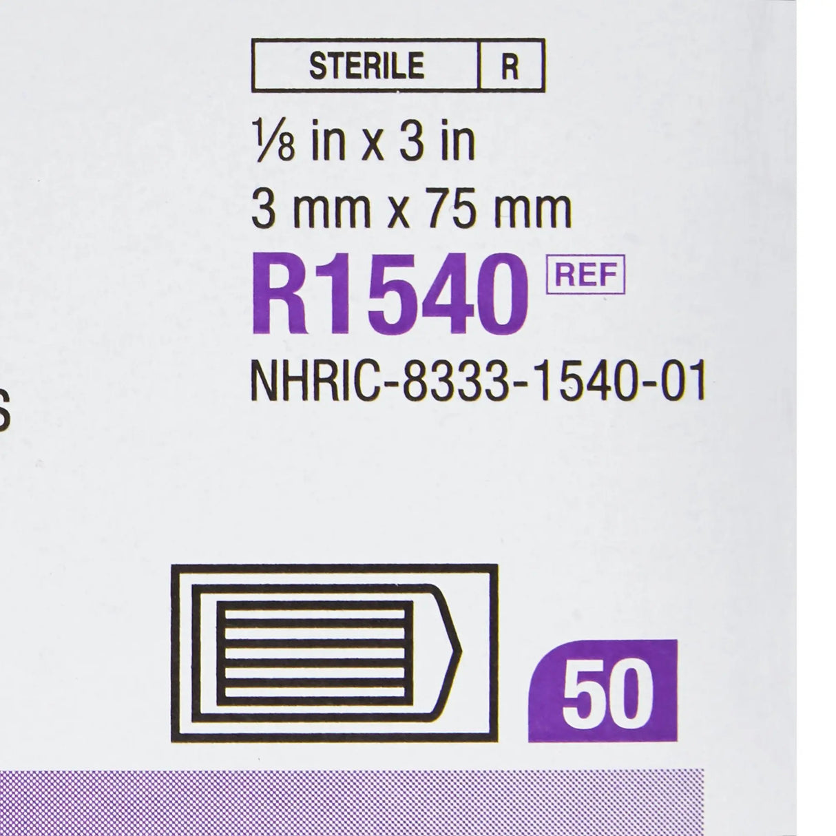 3M Steri-Strip Skin Closure Strips, Non-Woven Material, Reinforced Strip, White Steri-Strip™