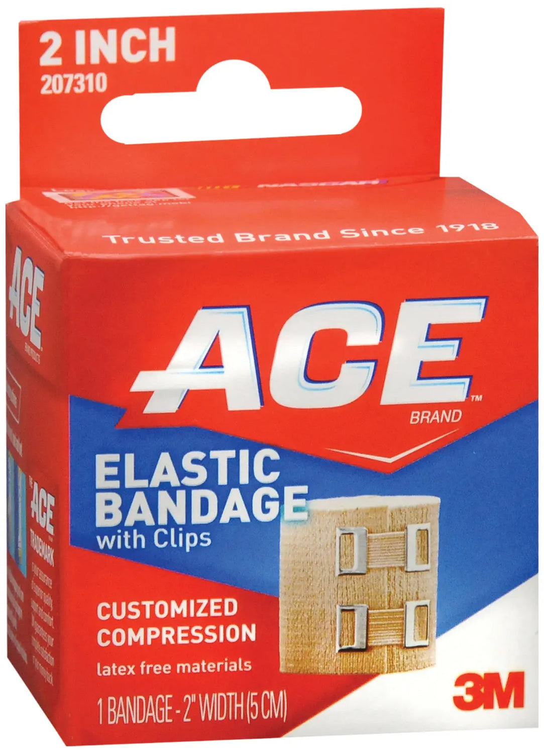 3M™ Ace™ Clip Detached Closure Elastic Bandage, 2 Inch Width 3M™ ACE™