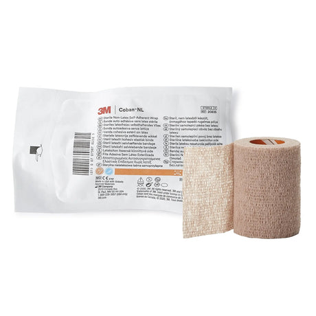 3M™ Coban™ LF Self-adherent Closure Cohesive Bandage, 3 Inch x 5 Yard 3M™ Coban™ LF