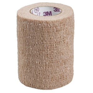 3M™ Coban™ LF Self-adherent Closure Cohesive Bandage, 3 Inch x 5 Yard 3M™ Coban™ LF