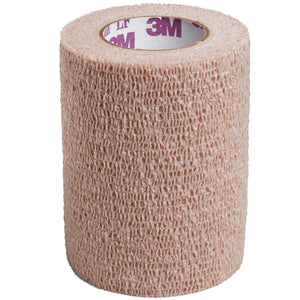 3M™ Coban™ LF Self-adherent Closure Cohesive Bandage, 3 Inch x 5 Yard, Tan 3M™ Coban™ LF