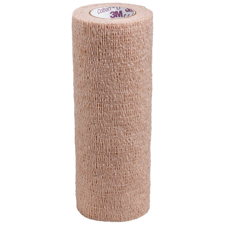 3M™ Coban™ LF Self-adherent Closure Cohesive Bandage, 6 Inch x 5 Yard 3M™ Coban™ LF