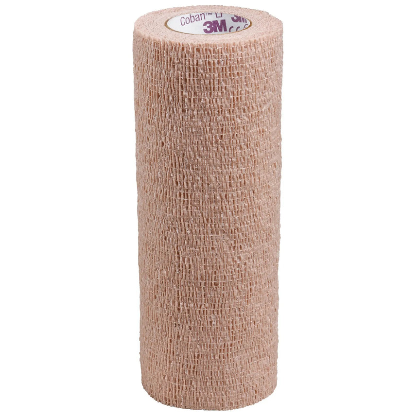 3M™ Coban™ LF Self-adherent Closure Cohesive Bandage, 6 Inch x 5 Yard 3M™ Coban™ LF