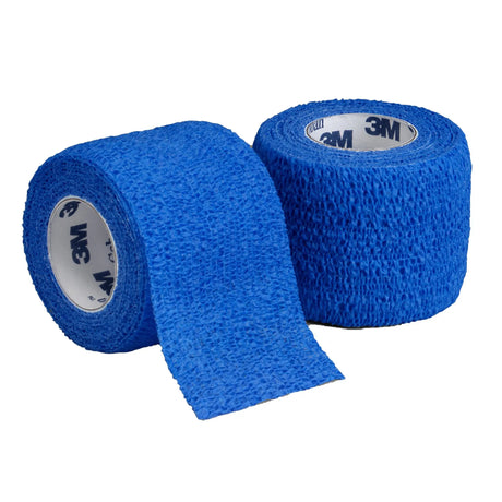 3M™ Coban™ Self-adherent Closure Cohesive Bandage, 3 Inch x 5 Yard, Blue 3M™ Coban™